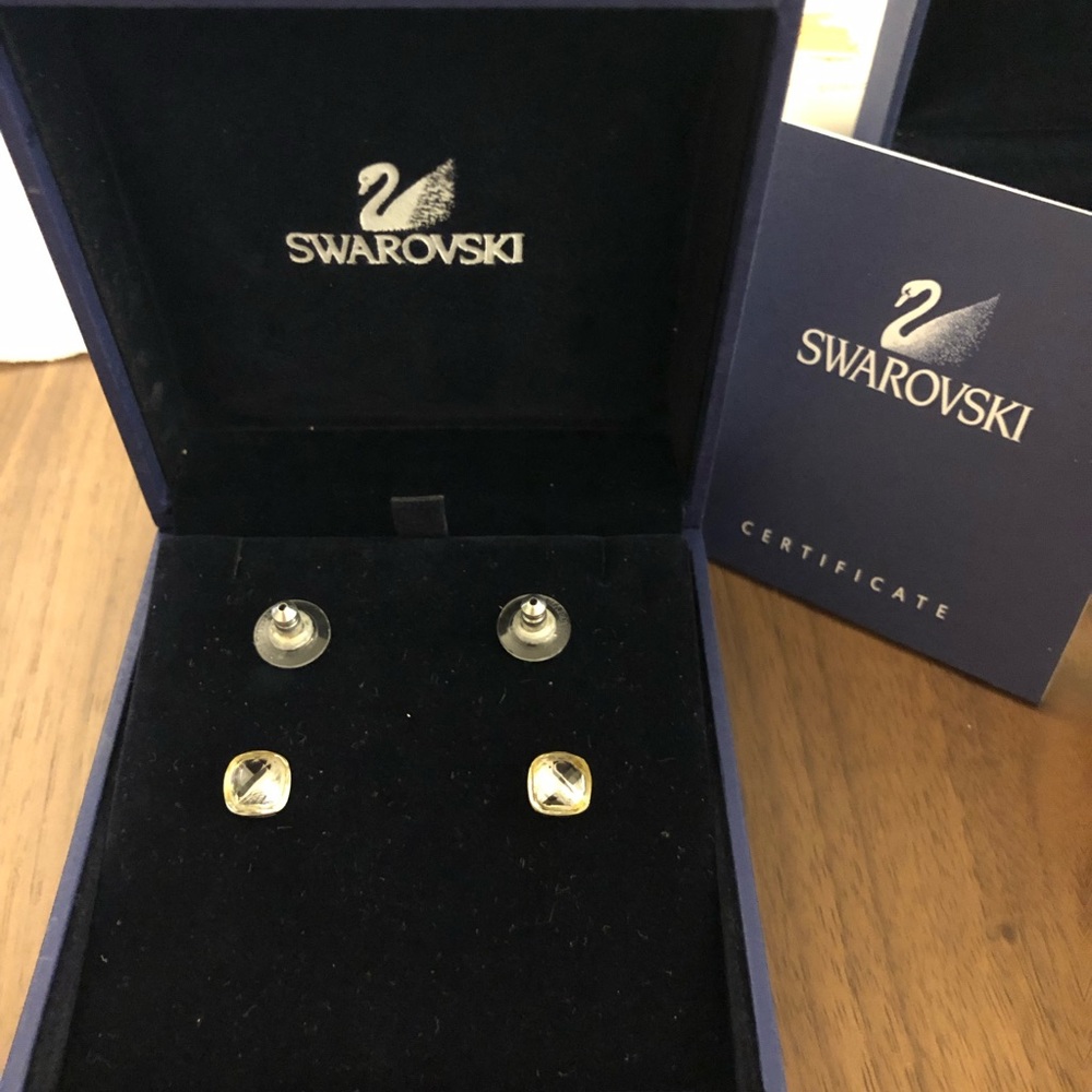 Swarovski crystal earrings